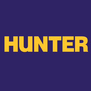 Hunter College Hawks Basic Block Crewneck Sweatshirt - Purple