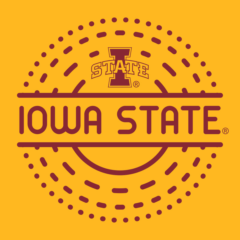 Iowa State Sunny Circle Toddler T-Shirt  - Gold