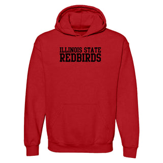 Illinois State Redbirds Basic Block Hoodie - Red