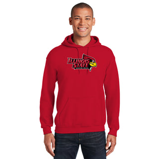 Illinois State Redbirds Primary Logo Hoodie - Red