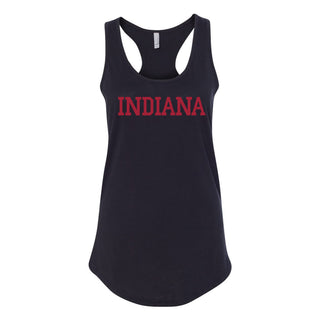 Indiana Basic Block Womens Racerback Tank