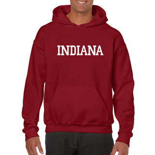 Indiana Hoosiers Basic Block Hoodie