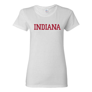Indiana Hoosiers Basic Block Women's T-Shirt