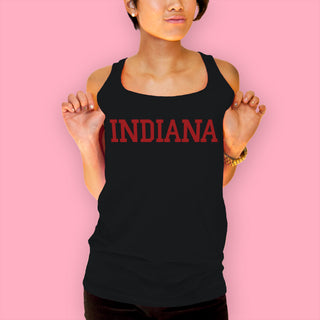 Indiana Hoosiers Basic Block Tank Top