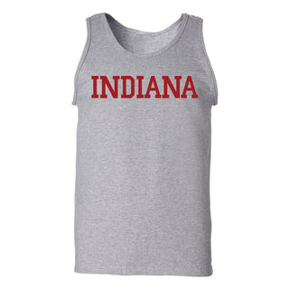 Indiana Hoosiers Basic Block Tank Top