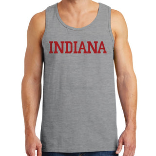 Indiana Hoosiers Basic Block Tank Top