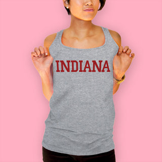 Indiana Hoosiers Basic Block Tank Top