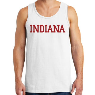 Indiana Hoosiers Basic Block Tank Top