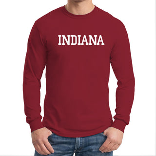 Indiana Hoosiers Basic Block Long Sleeve T-Shirt