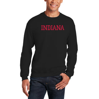 Block Indiana Basic Block Crewneck - Black