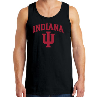 Indiana Hoosiers Arch Logo Tank Top - Black