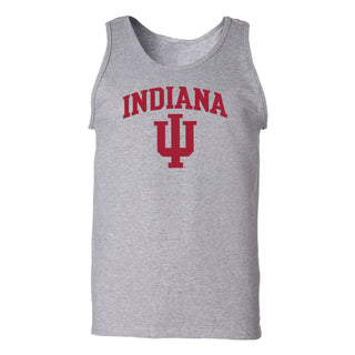 Indiana Hoosiers Arch Logo Tank Top - Sport Grey