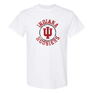 Indiana Hoosiers Distressed Circle Logo T-Shirt