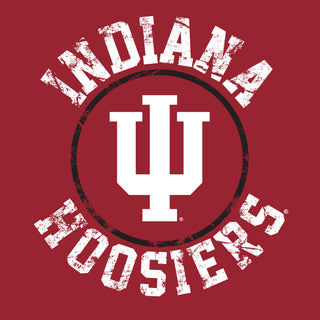Indiana Distressed Circle Logo Long Sleeve T-Shirt