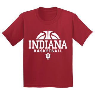 Indiana Hoosiers Basketball Hype Youth T-Shirt - Cardinal