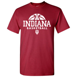 Indiana University Hoosiers Basketball Hype Short Sleeve T-Shirt - Cardinal Red