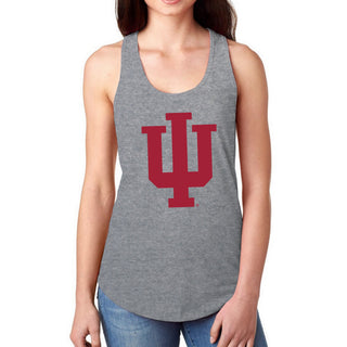 Indiana Hoosiers Primary Logo Womens Racerback Tank