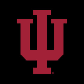 Indiana Hoosiers Primary Logo Womens Racerback Tank