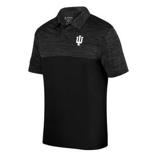 Indiana Trident EMB LC Shadow Tonal Heather Polo - Black