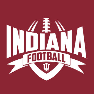 Indiana Hoosiers Football Rush Youth T-Shirt - Cardinal