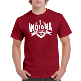 Indiana University Hoosiers Football Rush Short Sleeve T-Shirt - Cardinal