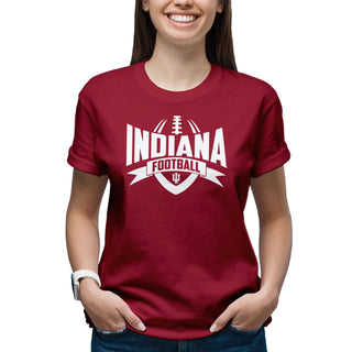 Indiana University Hoosiers Football Rush Short Sleeve T-Shirt - Cardinal