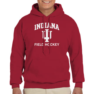 Indiana University Hoosiers Arch Logo Field Hockey Hoodie - Cardinal