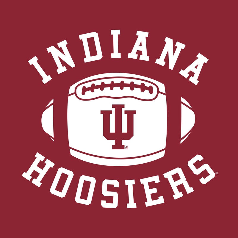 Indiana Hoosiers Football Block T-Shirt - Cardinal