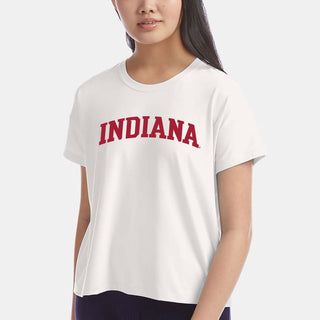 Champion Indiana Arched Women's Sport Soft Touch T-Shirt - White