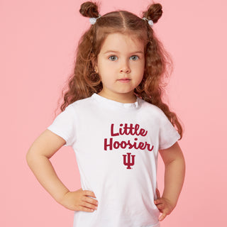 Indiana Little Hoosier Toddler T-Shirt - White