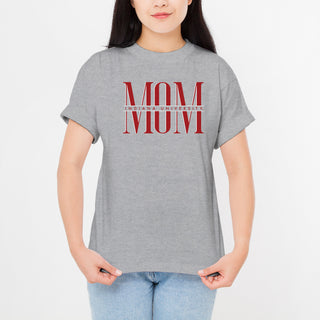 Indiana Classic Mom T-Shirt - Sport Grey