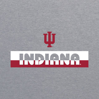 Indiana Split Bar NLA T-Shirt - Heather Grey