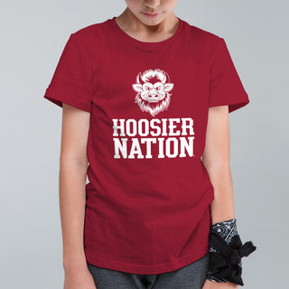 Indiana Hoosier Nation Bison Youth T-Shirt