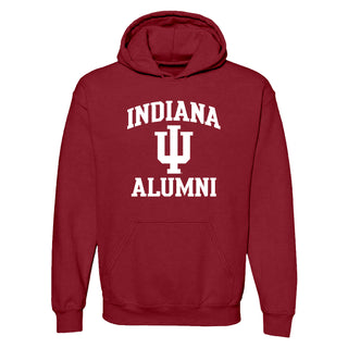 Indiana Arch Logo Alumni Hoodie - Cardinal