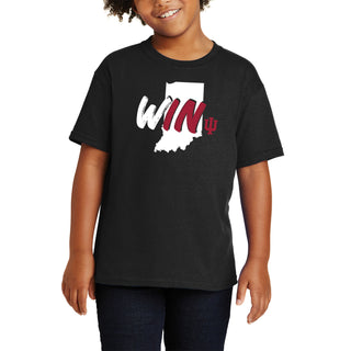WINdiana Brush State Youth T-Shirt - Black