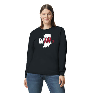 WINdiana Brush State Long Sleeve - Black