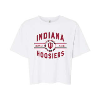 Indiana Grandstand Women's Fine Jersey Boxy Tee - White
