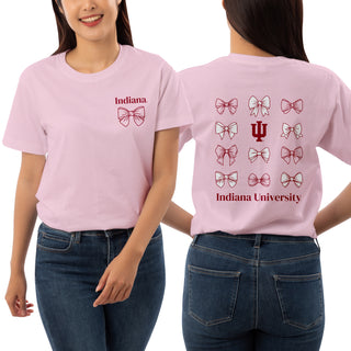 Indiana Bow Bliss T-Shirt - Light Pink