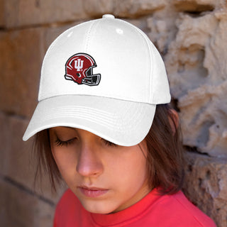 Indiana Football Helmet EMB Hat