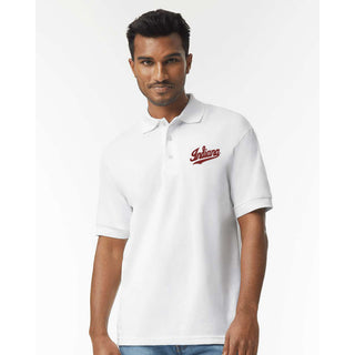 Indiana Script Logo EMB Dryblend Jersey Polo