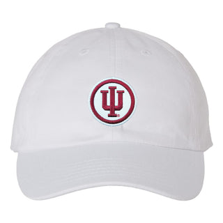 Indiana Circle Logo Patch Adult Bio-Washed Classic Dad Hat