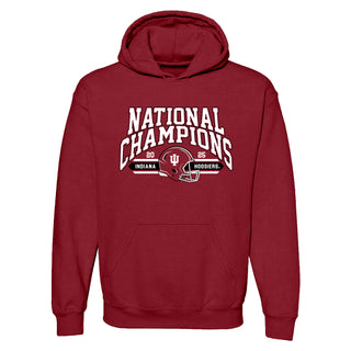 Indiana 2025 Football Champions Glorious Hoodie - Cardinal
