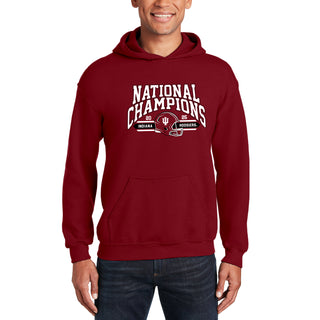 Indiana 2025 Football Champions Glorious Hoodie - Cardinal
