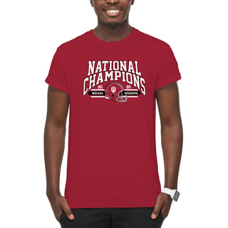Indiana 2025 Football Champions Glorious T-Shirt - Cardinal
