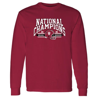 Indiana 2025 Football Champions Glorious Long Sleeve - Cardinal