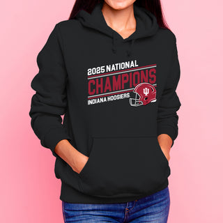 Indiana 2025 Football Champions Action Play Hoodie