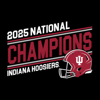 Indiana 2025 Football Champions Action Play T-Shirt