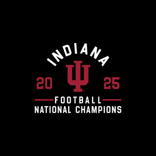 Indiana 2025 Football Champions EMB 1/4 Zip