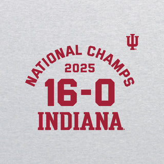 Indiana National Champions 2025 16-0 T-Shirt