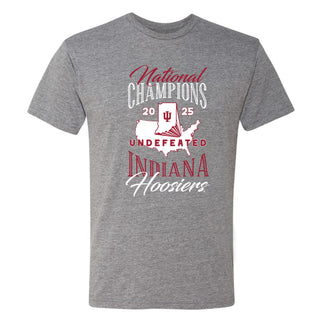 Indiana National Champions 2025 USA Triblend T-Shirt